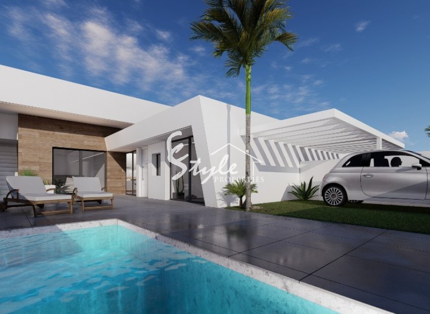 Nuevas villas adosadas en venta en Torrepacheco, Costa Blanca, España. ON1572