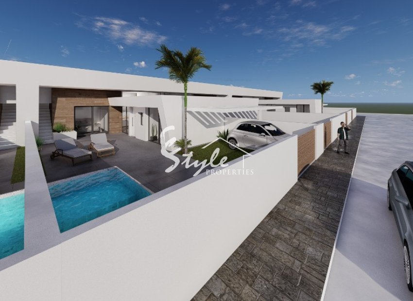 Nuevas villas adosadas en venta en Torrepacheco, Costa Blanca, España. ON1572