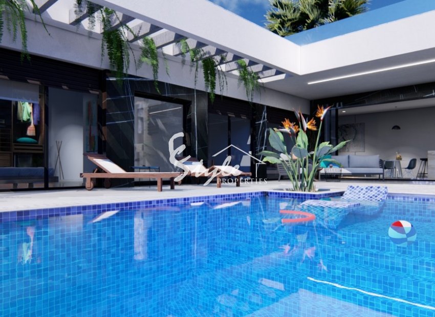 Nuevas villas en Algorfa, Alicante, Costa Blanca, España.ON1491