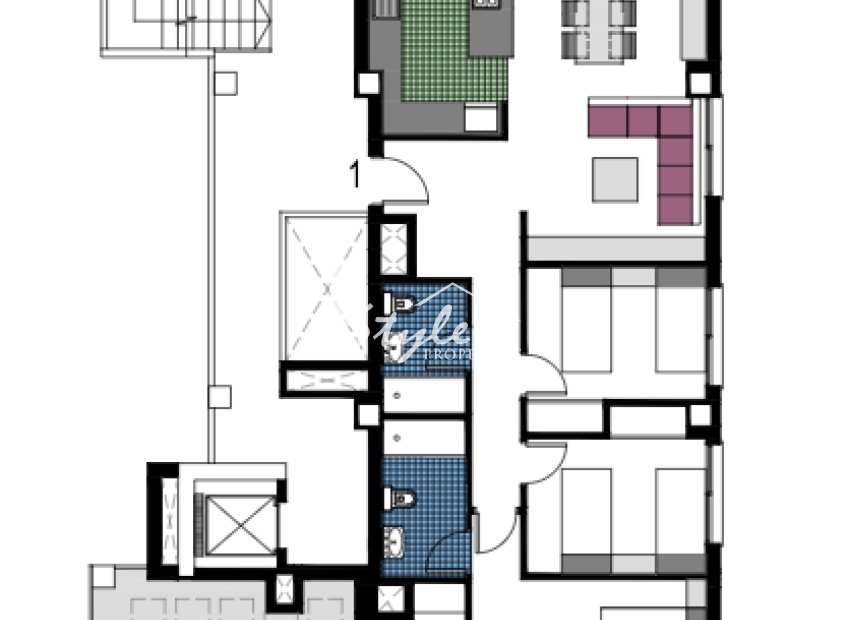 Nuevo - Apartamento - Mil Palmeras