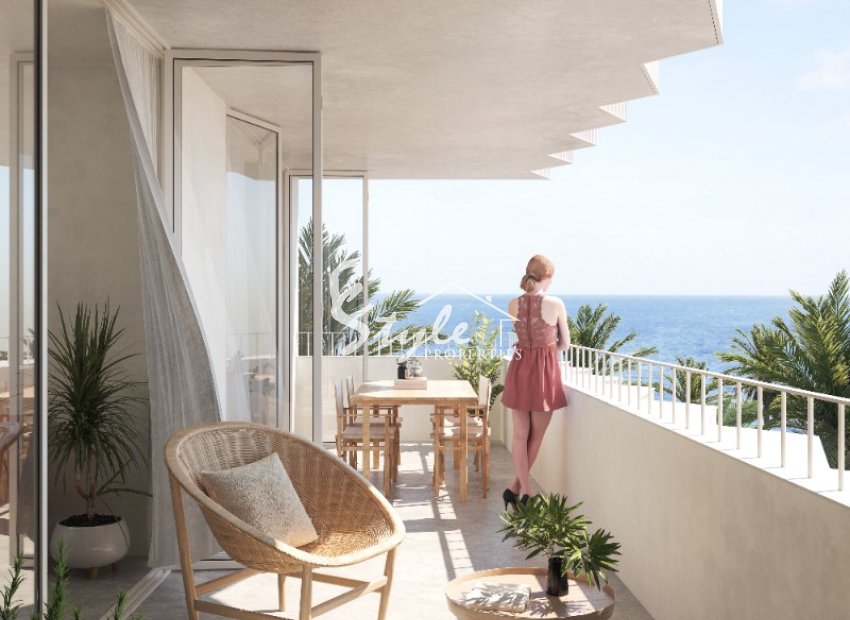 Nuevos apartamentos cerca del mar en Torrevieja, Costa Blanca, España. ON1442
