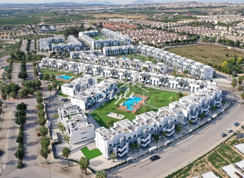 Pisos de obra nueva en venta en El Raso, Guardamar del Segura, Costa Blanca, España.ON1241_2