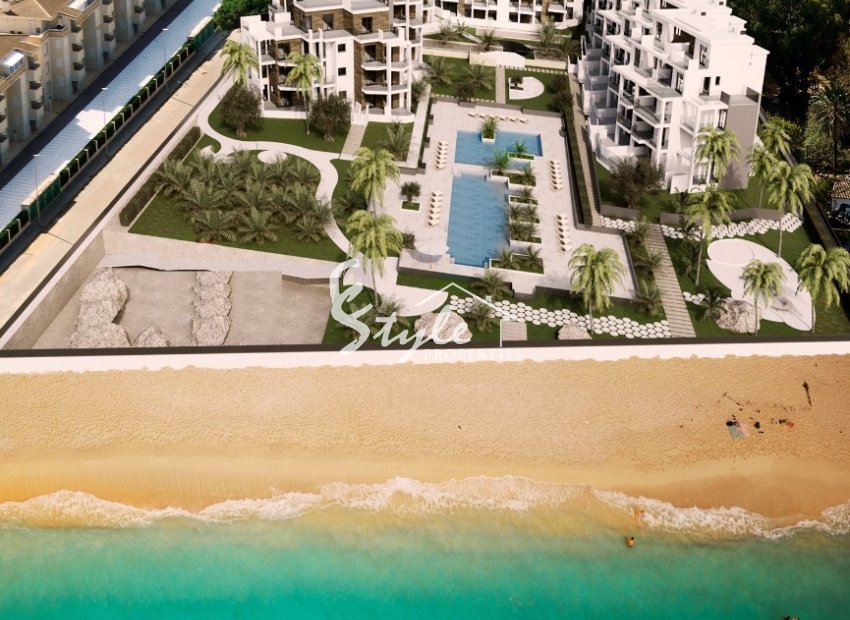 Pisos nuevos en venta en primera línea de mar en Denia, Alicante, Costa Blanca. ON1819