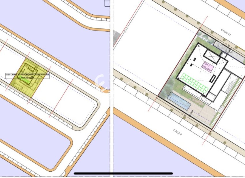 Plot for sale in Los Alcazares, Costa Blanca, Spain. P015