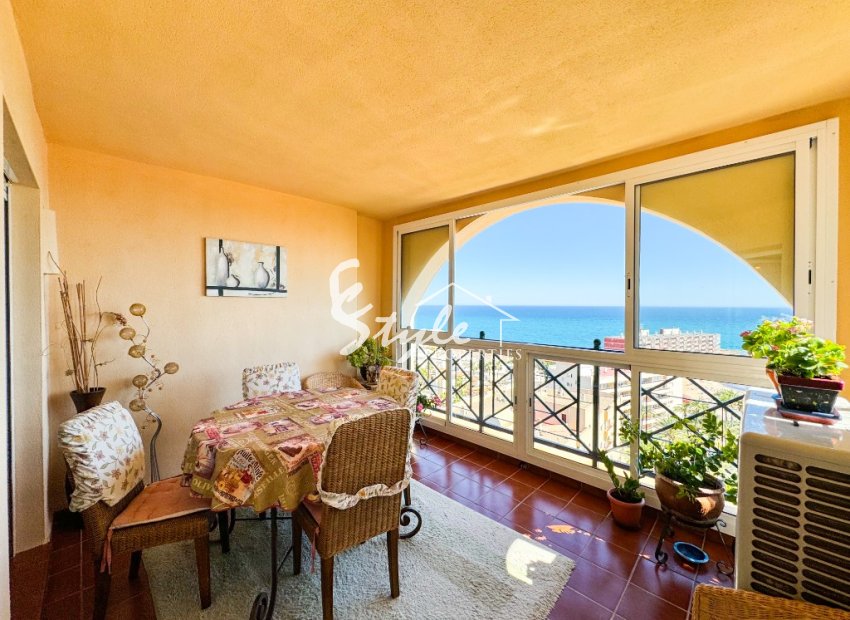 Продается квартира с панорамным видом на море в Лас Аталаяс, Торревьеха, Коста Бланка. ID1730