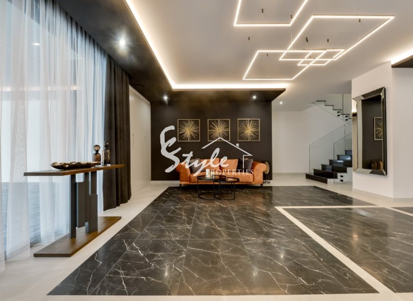 Продается новая роскошная вилла с видом на море в Финестрате, Коста Бланка, Испания. ОN1778