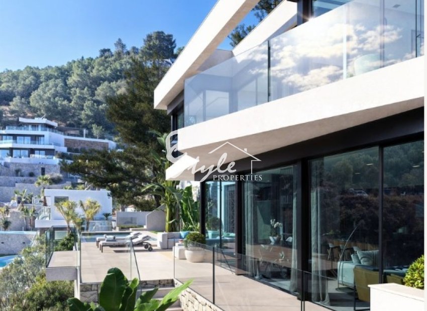 Продажа новой виллы в Бениссе, Бенидорме, Аликанте, Коста Бланке, Испания.ON1895