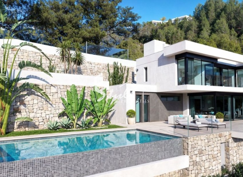 Продажа новой виллы в Бениссе, Бенидорме, Аликанте, Коста Бланке, Испания.ON1895