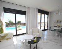Promotion in Dehesa de Campoamor. Complex of independent villas with private pool near the sea in Orihuela Costa.