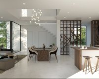 Promotion in Dehesa de Campoamor. Complex of independent villas with private pool near the sea in Orihuela Costa.