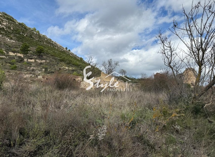Resale - Land - Confrides - Barranc de Xarquera