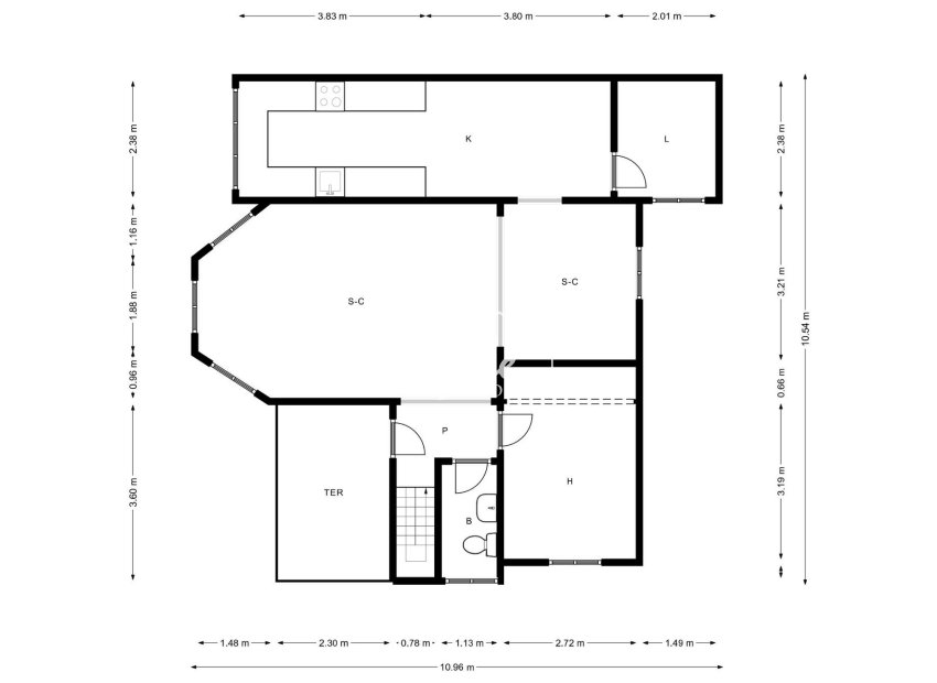 Resale - Villa - Orihuela Costa  - Los Almendros-La Florida