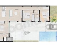 Resale - Villa - Torre Pacheco - Roldán