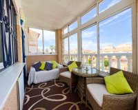 Se vende ático con vistas al mar y jardín en La Cinuelica, Punta Prima, Costa Blanca. ID3336