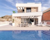 Se vende villa nueva con 3 dormitorios junto al Benidorm en Costa Blanca. ID: ON1138