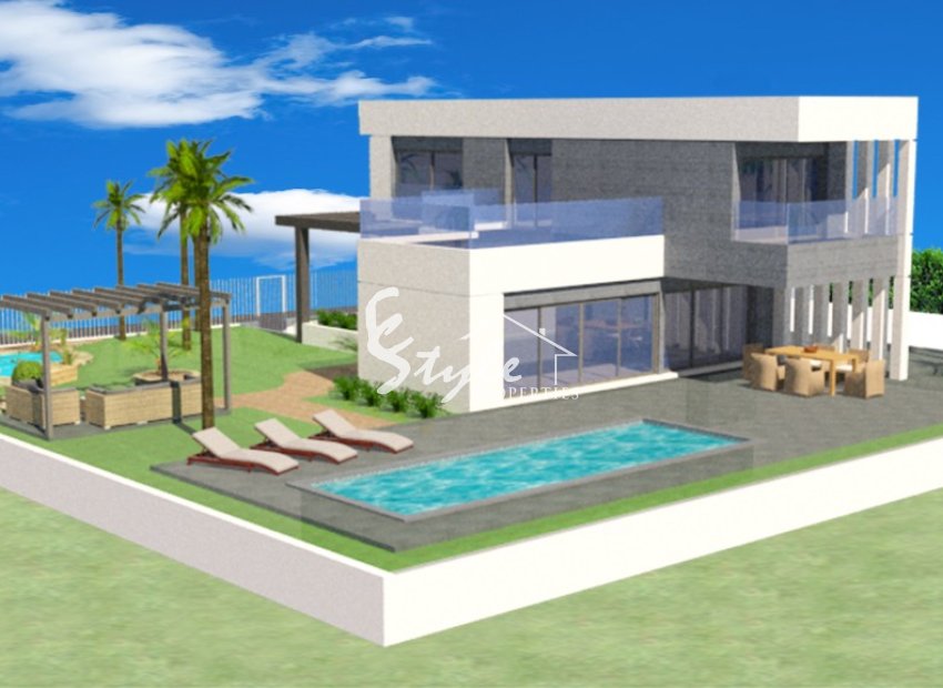 Se vende villa nueva en Polop (cerca de Benidorm), Costa Blanca, España ON1604