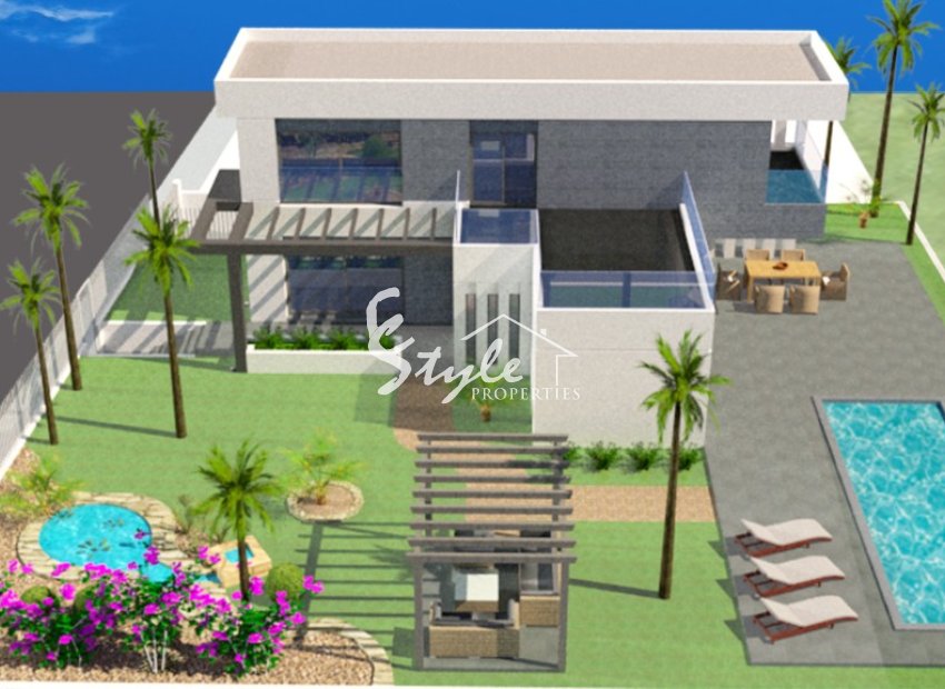 Se vende villa nueva en Polop (cerca de Benidorm), Costa Blanca, España ON1604