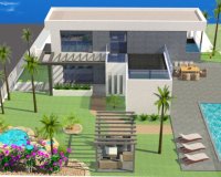 Se vende villa nueva en Polop (cerca de Benidorm), Costa Blanca, España ON1604