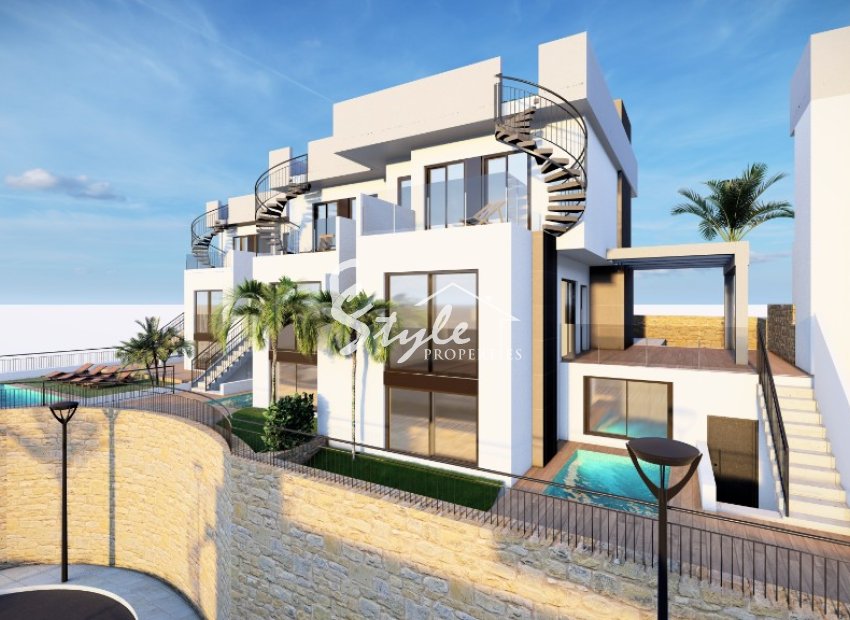 Se venden villas nuevas en Algorfa, Alicante, Costa Blanca, España. ON1679