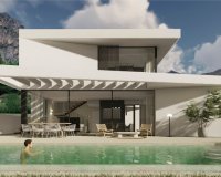 Se venden villas nuevas en Polop, Costa Blanca, España ON1800