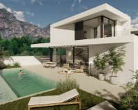 Se venden villas nuevas en Polop, Costa Blanca, España ON1800