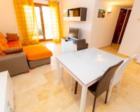 Seaside apartments for short-term rent in gated community ¨Parque Recoleta¨ in Punta Prima, Orihuela Costa, Costa Blanca, Spain. ID103