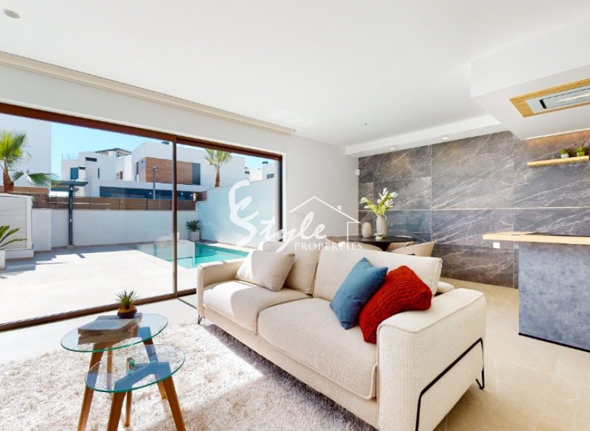 Semi-detached houses for sale in Algorfa, Costa Blanca, Spain. ON1567