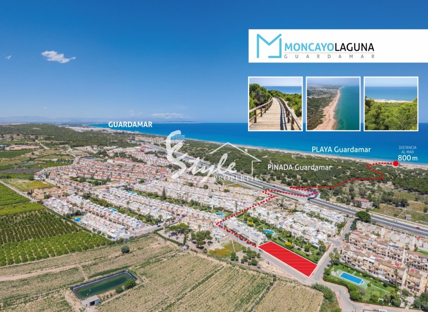 Современная отдельная вилла  у моря  на продажу в Эль Монкайо, Гуардамар-дель-Сегура, Коста-Бланка, Испания. ID2718