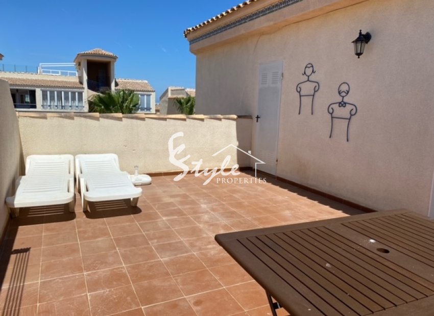 top floor apartment for sale, 2 bedroooms in Ciñuelica, Punta Prima, Los Altos , Costa Blanca, Spain. ID3636