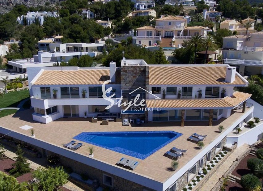 Villa de lujo con vistas al mar en ALTEA, Costa Blanca. ID 6315
