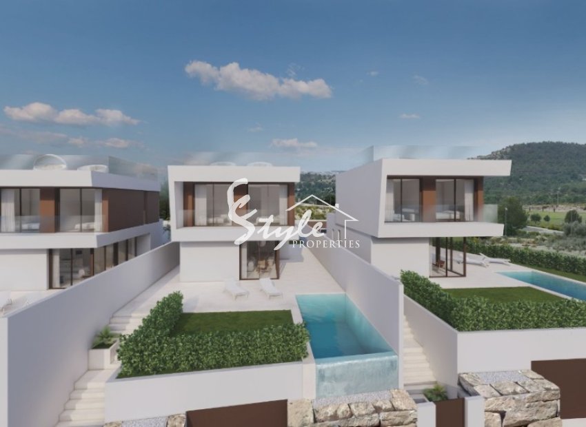 ​Villa de nueva construcción en venta en Finestrat, Costa Blanca, España. ON1851