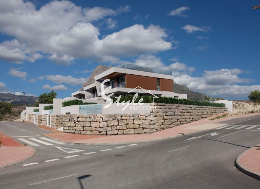 ​Villa de nueva construcción en venta en Finestrat, Costa Blanca, España. ON1851