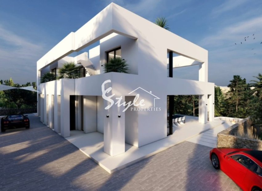 Villa de obra nueva en venta en Benissa, Benidorm, Alicante, Costa Blanca, España. ON1574