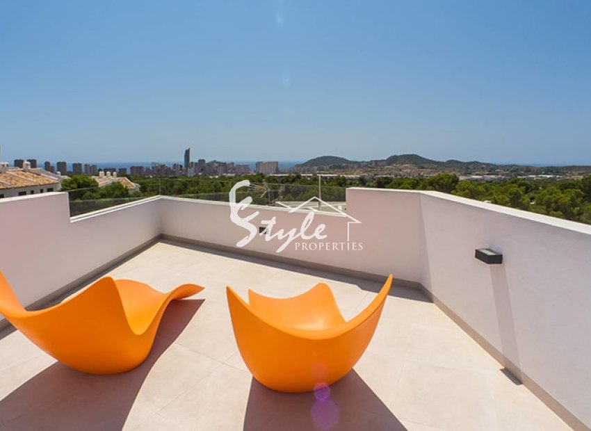 Villa de Obra nueva en venta en Finestrat, Alicante, Costa Blanca, Spain.ON1040