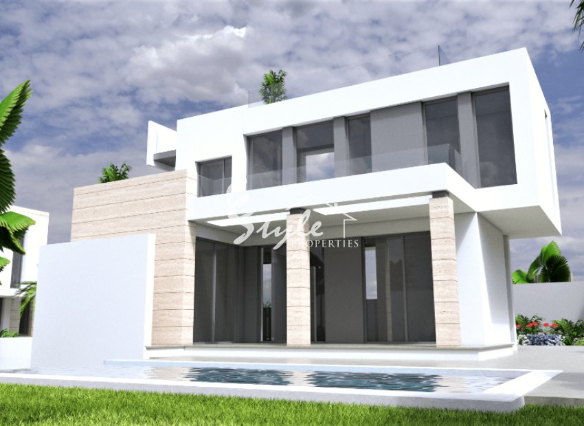 Villa de obra nueva en venta en Torrevieja, Costa Blanca, España. ON1461