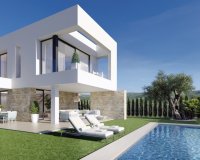Villa en venta de obra nueva con vistas en Benidorm, Alicante, Costa Blanca. ON639_4