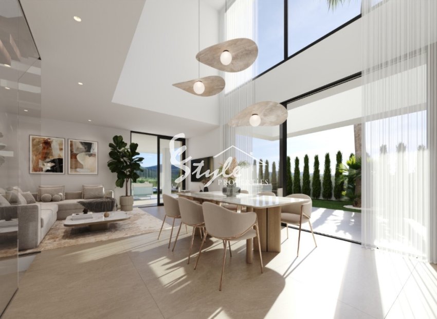 Villa en venta de obra nueva con vistas en Benidorm, Alicante, Costa Blanca. ON639_4