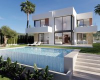Villa en venta de obra nueva con vistas en Benidorm, Alicante, Costa Blanca. ON639_4