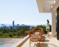 Villas de nueva construcción en Finestrat, Costa Blanca, España. ON1656