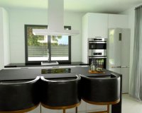 Villas de nueva construcción en Monforte del Cid, Costa Blanca, España. ON1846