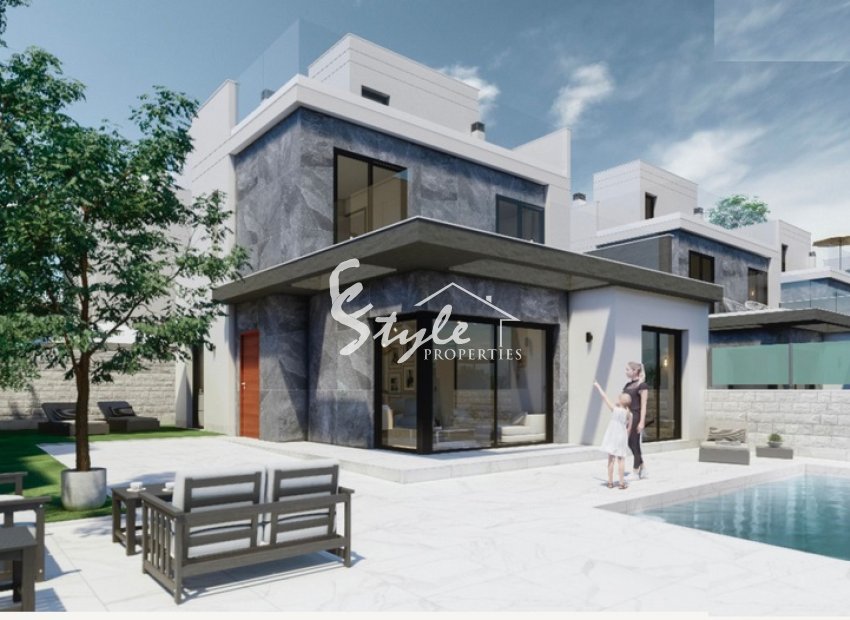 Villas de nueva construcción en Pilar de la Horadada, Costa Blanca.España.ON1771