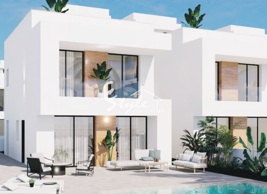 Villas de nueva construcción en venta en Orihuela Costa, Costa Blanca, España. ON1841