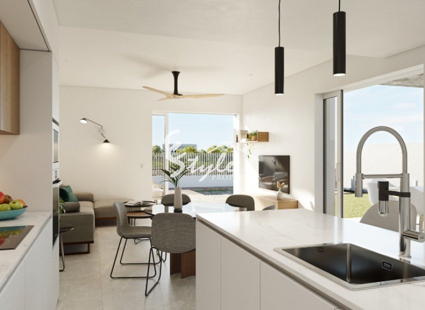 Villas de nueva construcción en venta en Santiago de Ribeira, Murcia, España.ON1652