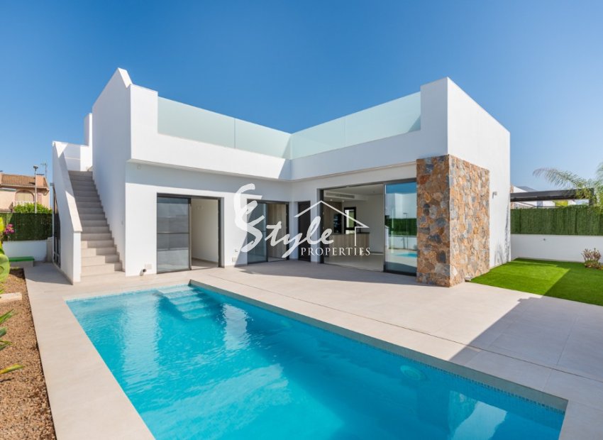 Villas de obra nueva en Los Alcázares, Murcia, Spain. ON1693