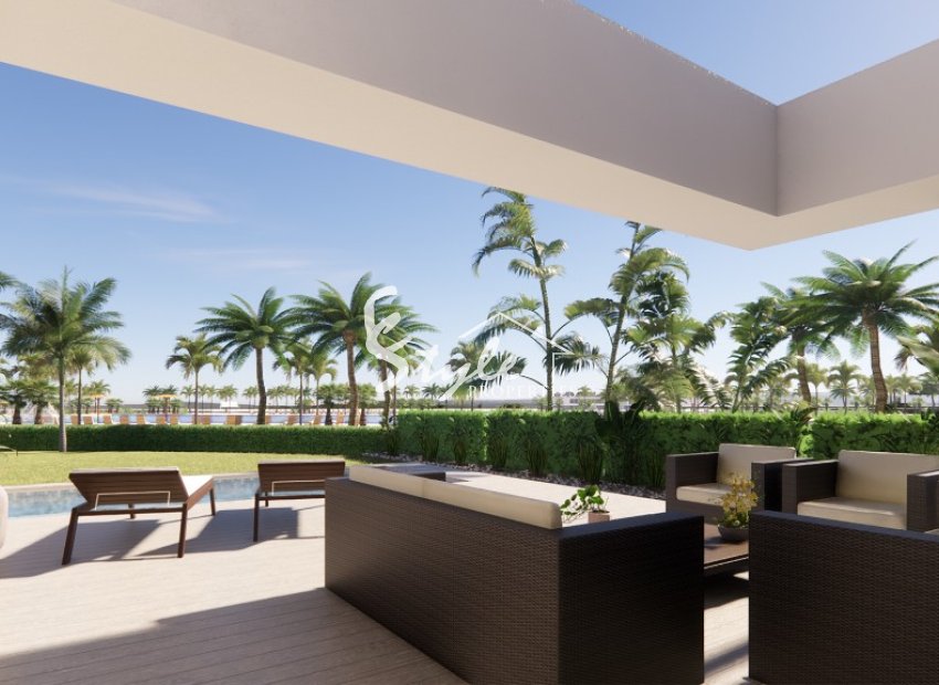 Villas de obra nueva en venta en Los Alcázares, Murcia, España.ON1570