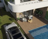 Villas de obra nueva en venta en Los Montesinos, Costa Blanca, España.ON1557
