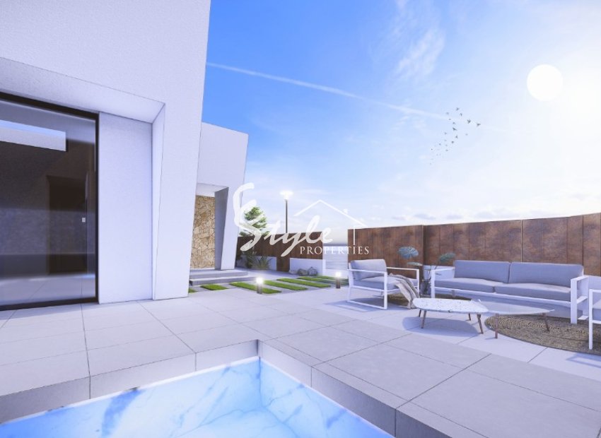 Villas de obra nueva en venta en San Pedro del Pinatar, Murcia, España. ON1429