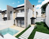 Villas de obra nueva en venta en San Pedro del Pinatar, Murcia, España. ON1628