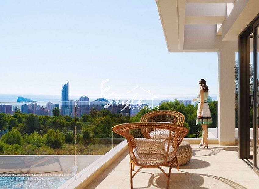 Виллы новой постройки в Финестрате, Коста Бланка, Испания. ОN1656