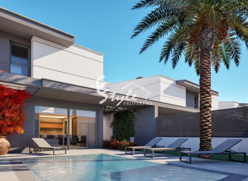 Виллы в новостройке на продажу рядом с пляжем в Картахене, Мурсия.ON1824